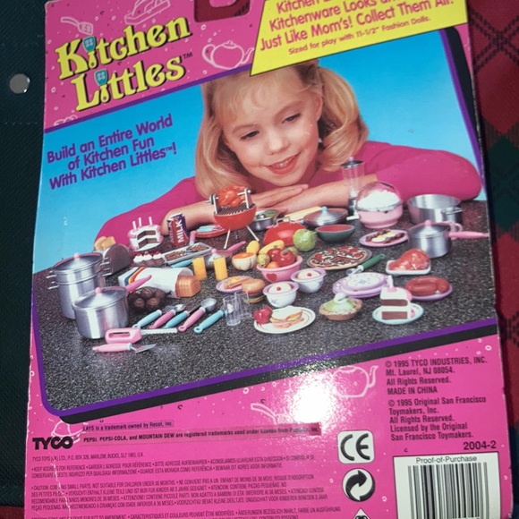 Kitchen Littles RARE 🌟 NWT Kitchen Littles Original 🚨package in rough shape - Picture 4 of 4
